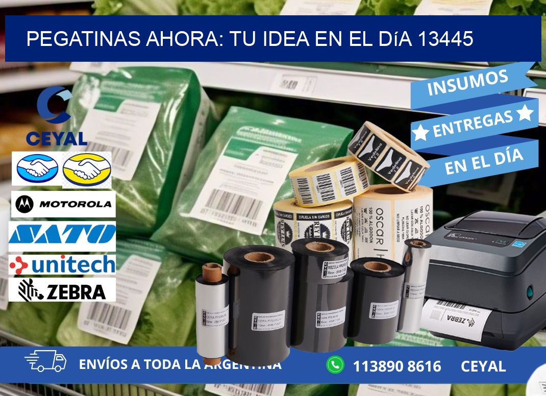 Pegatinas Ahora: Tu Idea en el Día 13445