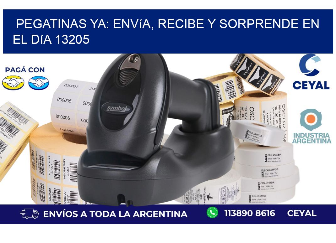 Pegatinas Ya: Envía, Recibe y Sorprende en el Día 13205