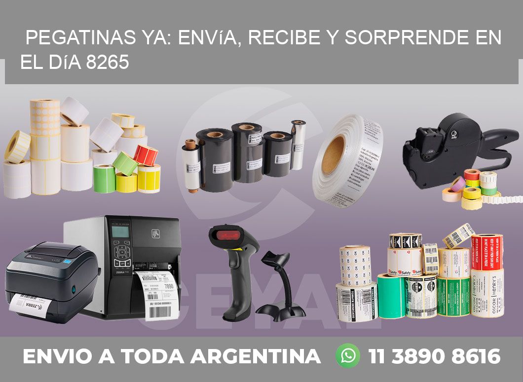 Pegatinas Ya: Envía, Recibe y Sorprende en el Día 8265
