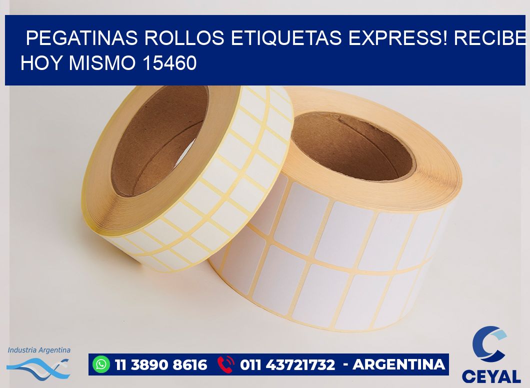 Pegatinas rollos etiquetas Express! Recibe Hoy Mismo 15460