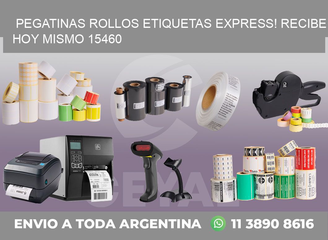 Pegatinas rollos etiquetas Express! Recibe Hoy Mismo 15460