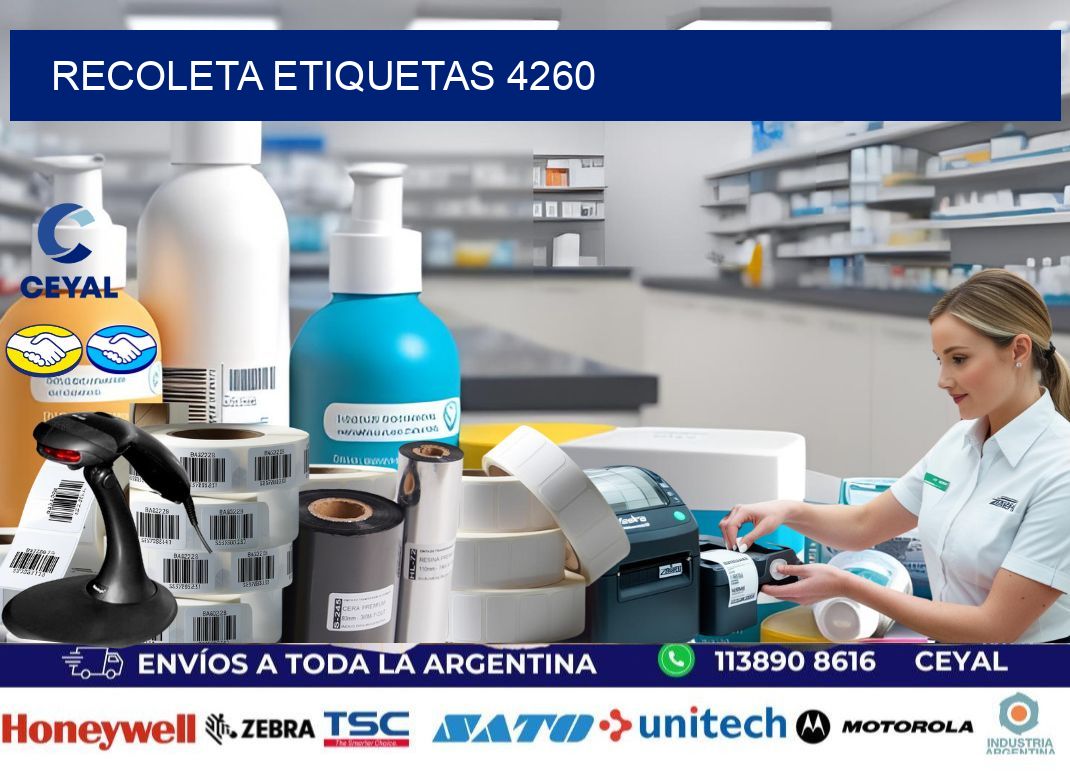 Recoleta etiquetas 4260