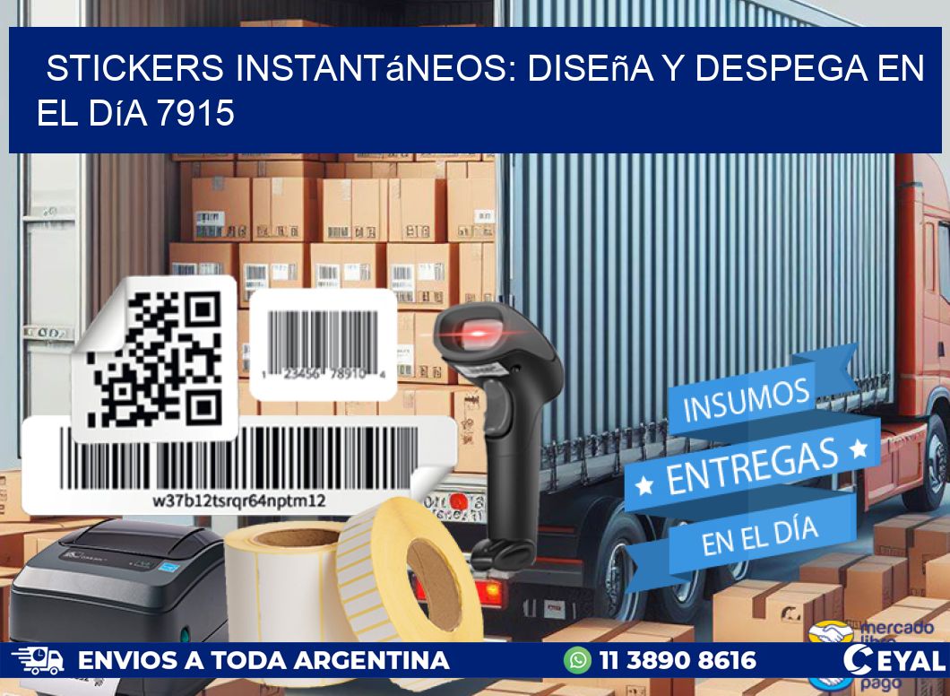 Stickers Instantáneos: Diseña y Despega en el Día 7915