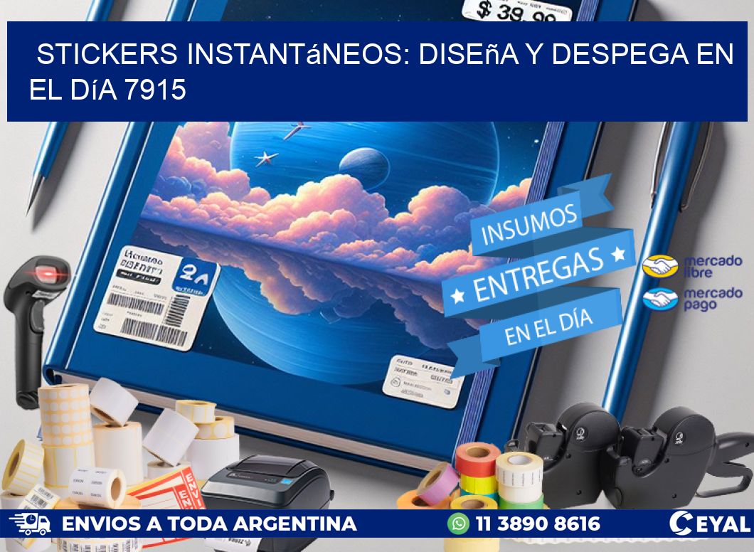 Stickers Instantáneos: Diseña y Despega en el Día 7915