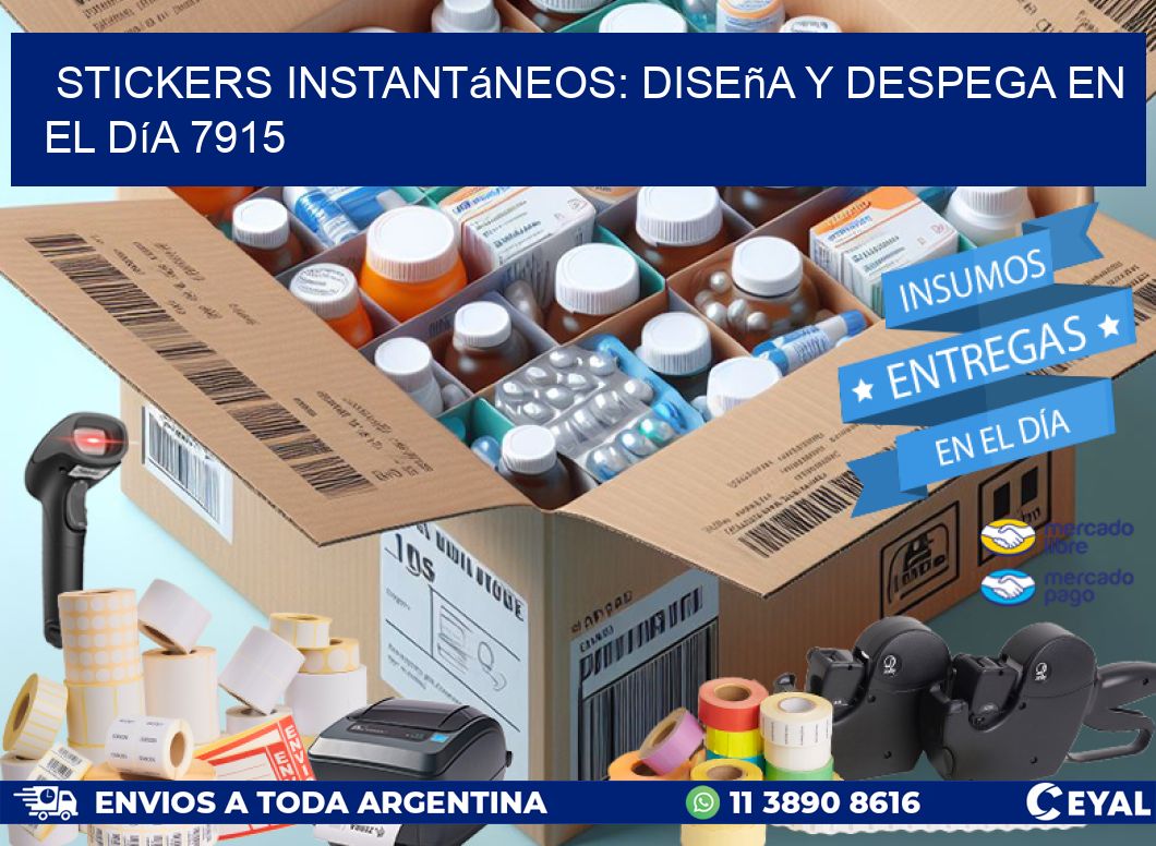 Stickers Instantáneos: Diseña y Despega en el Día 7915