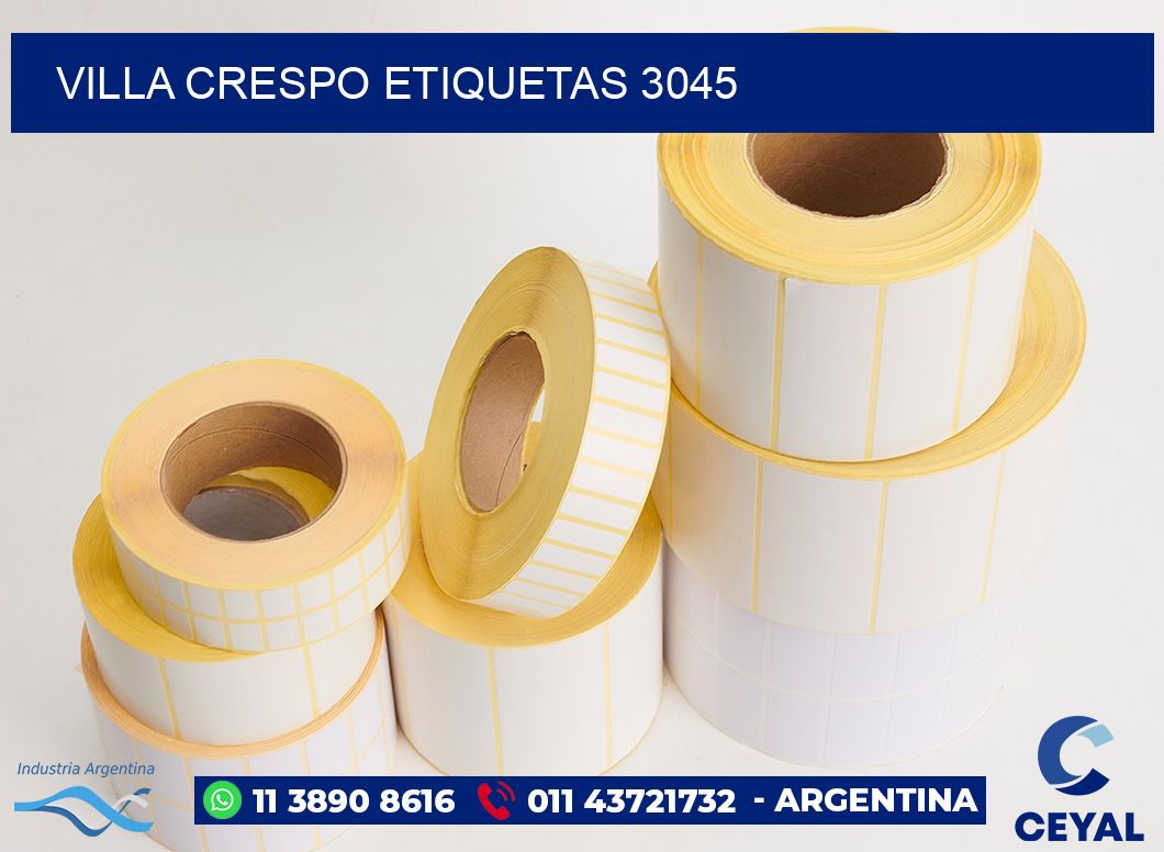 Villa Crespo etiquetas 3045