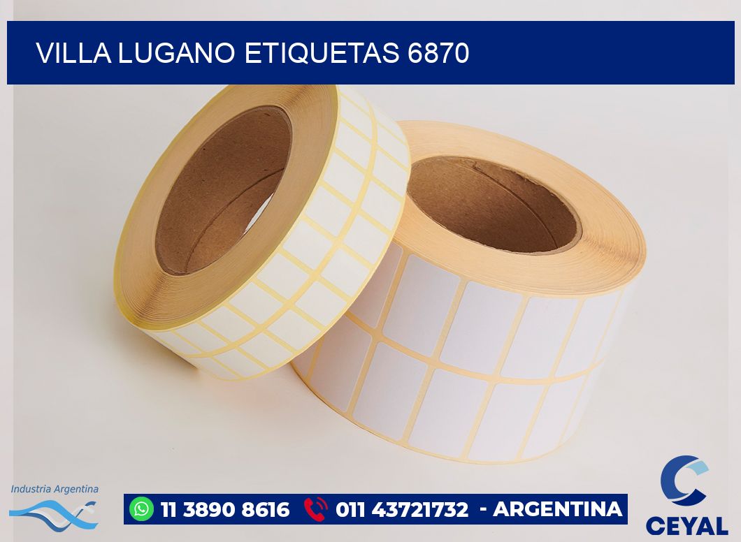 Villa Lugano etiquetas 6870