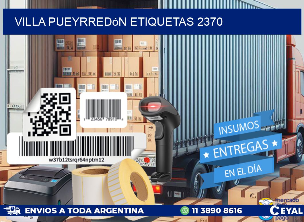 Villa Pueyrredón etiquetas 2370