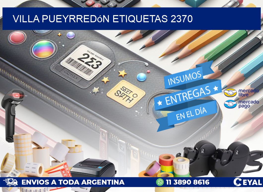 Villa Pueyrredón etiquetas 2370