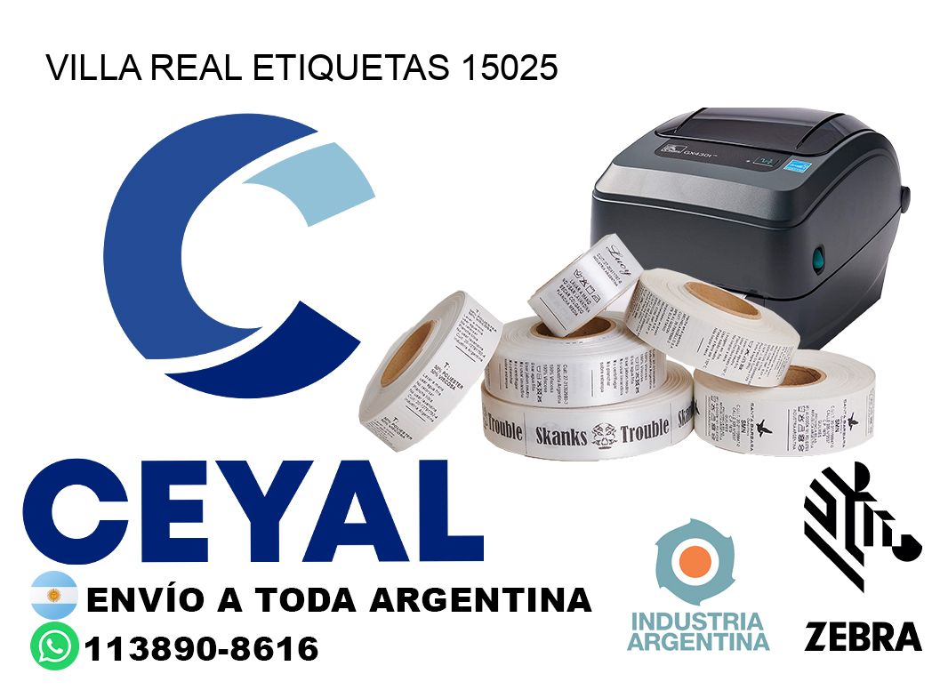 Villa Real etiquetas 15025