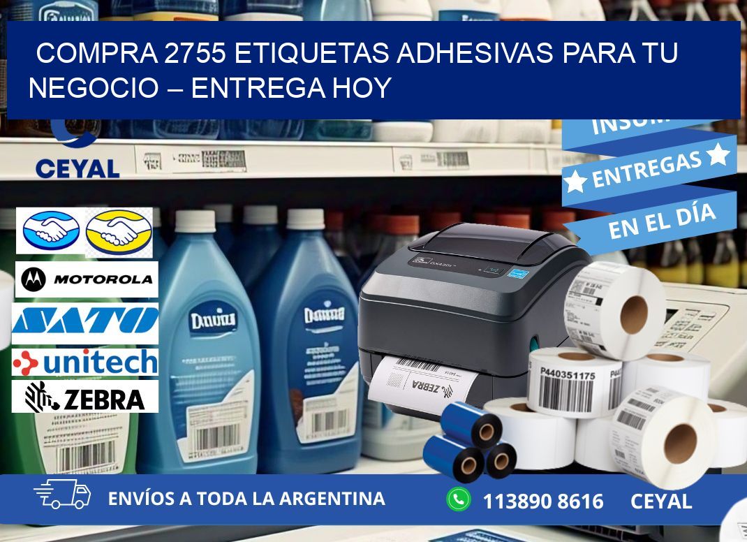compra 2755 Etiquetas Adhesivas para Tu Negocio – Entrega Hoy