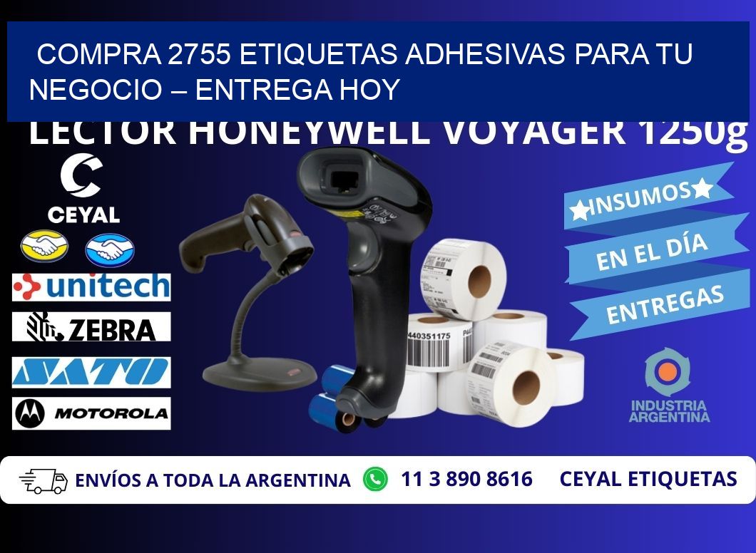 compra 2755 Etiquetas Adhesivas para Tu Negocio – Entrega Hoy