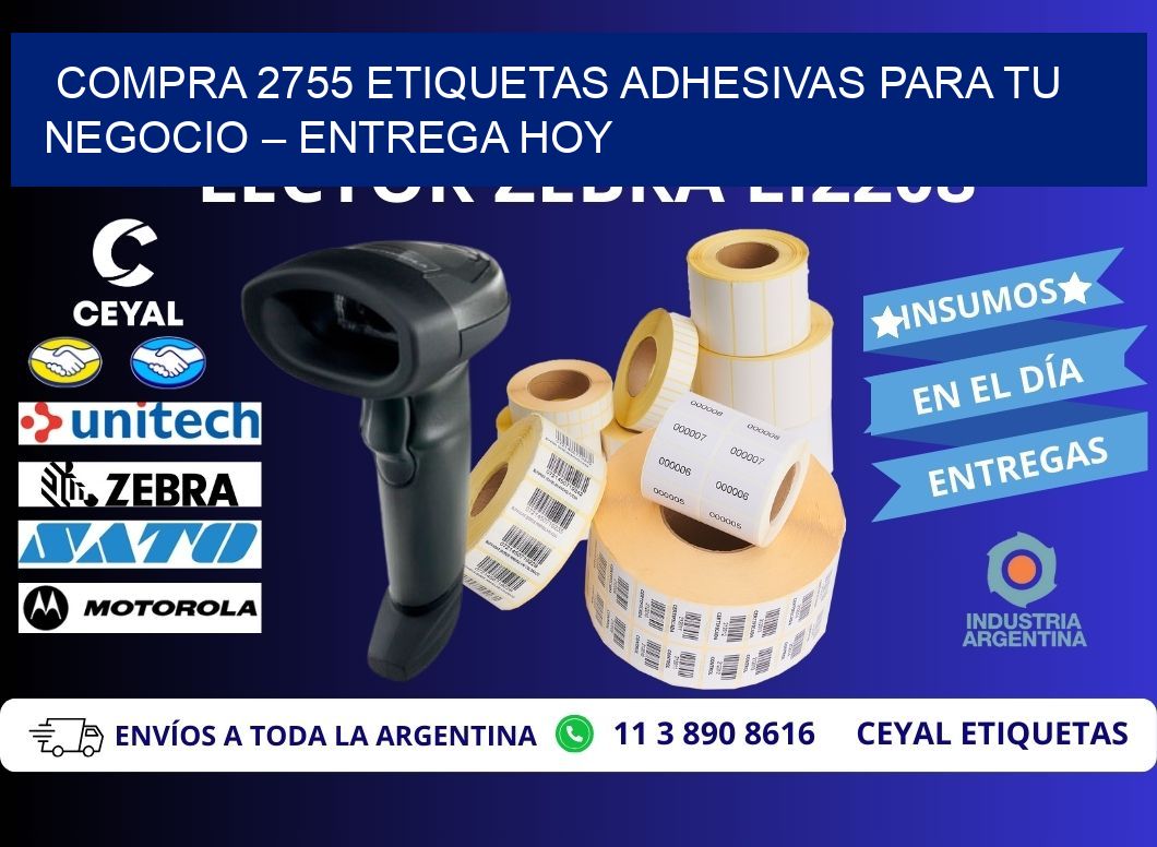 compra 2755 Etiquetas Adhesivas para Tu Negocio – Entrega Hoy