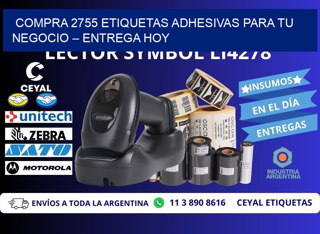 compra 2755 Etiquetas Adhesivas para Tu Negocio – Entrega Hoy