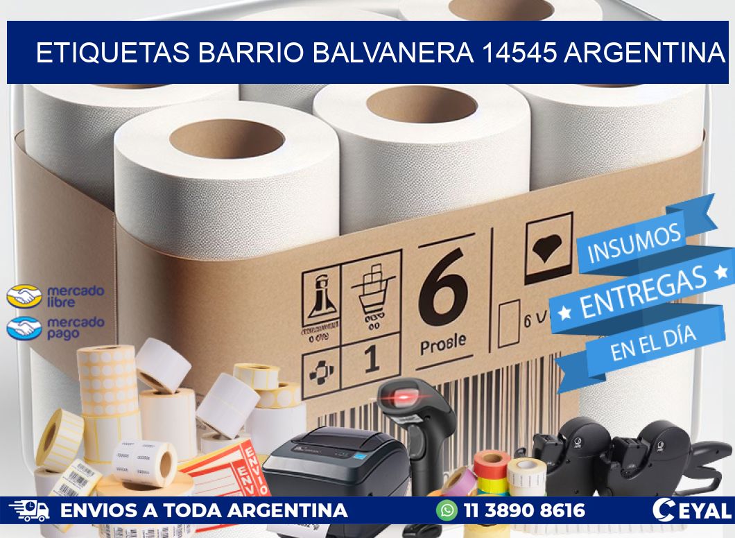 etiquetas barrio balvanera 14545 argentina