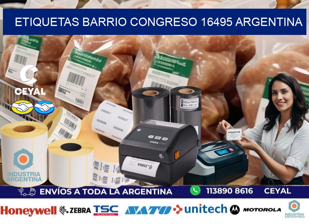 etiquetas barrio congreso 16495 argentina