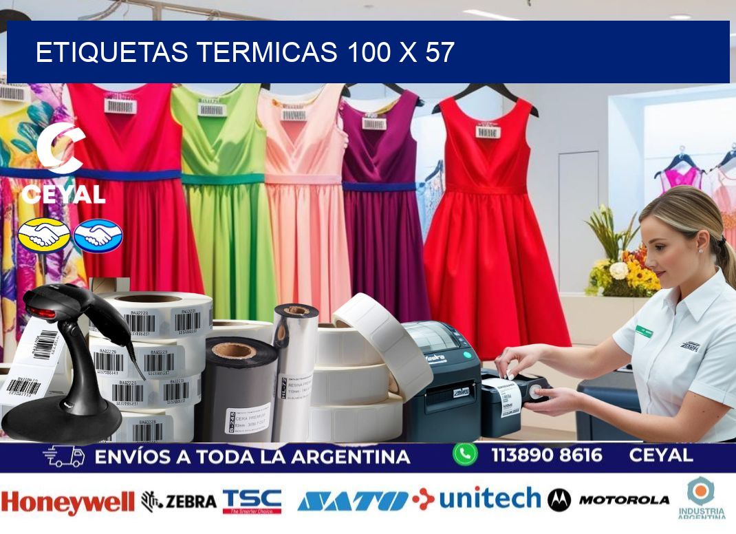 etiquetas termicas 100 x 57