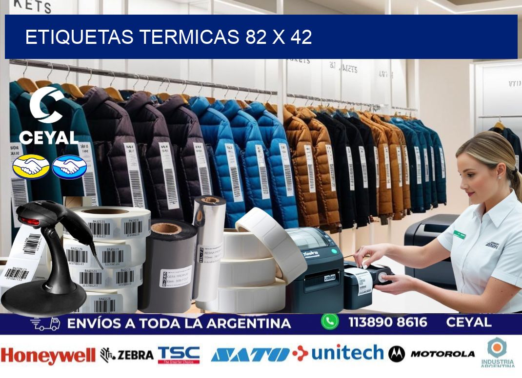 etiquetas termicas 82 x 42