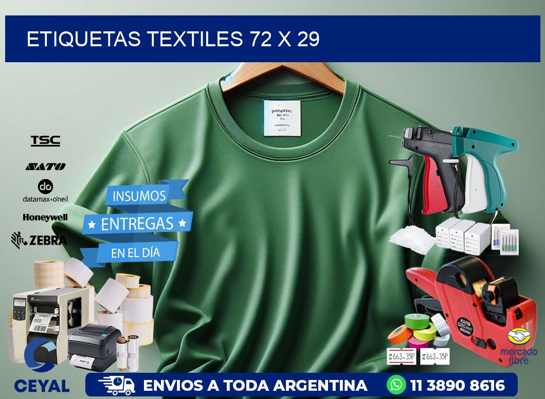 etiquetas textiles 72 x 29