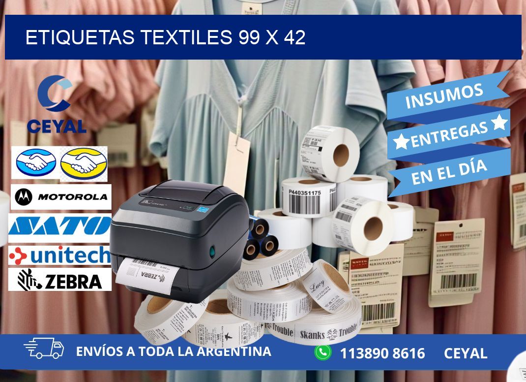 etiquetas textiles 99 x 42