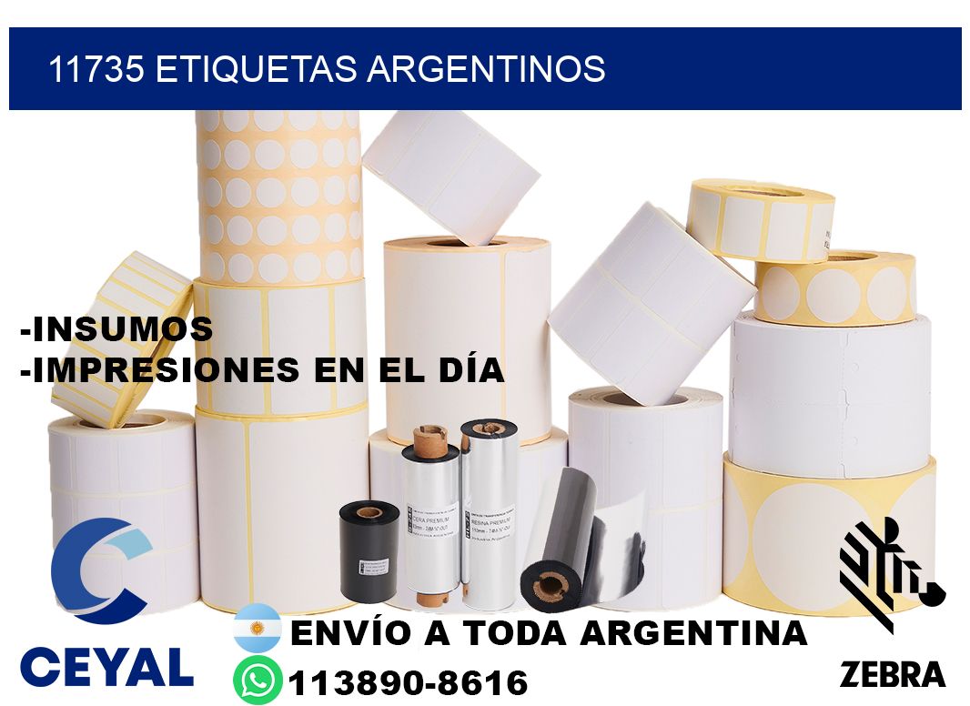 11735 Etiquetas argentinos