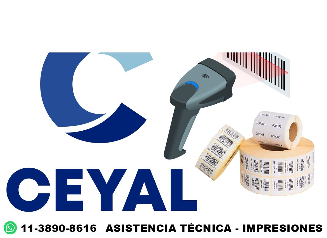 12110 Etiquetas en rollo para grandes tiradas