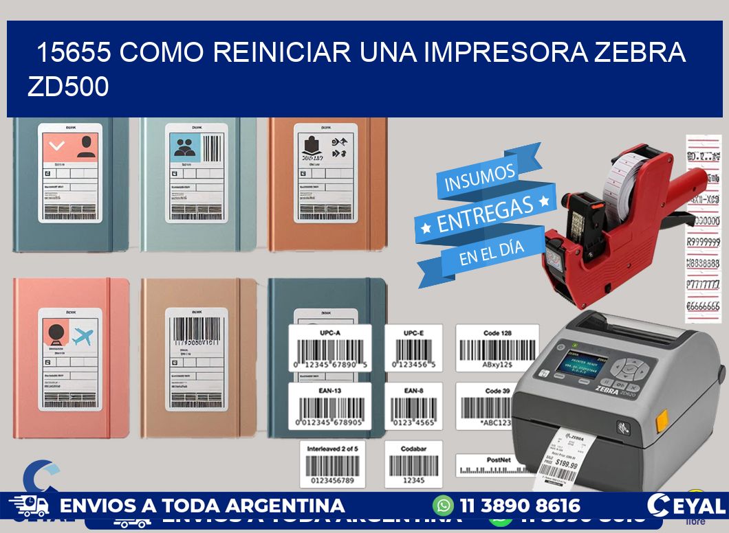 15655 Como reiniciar una impresora Zebra  ZD500