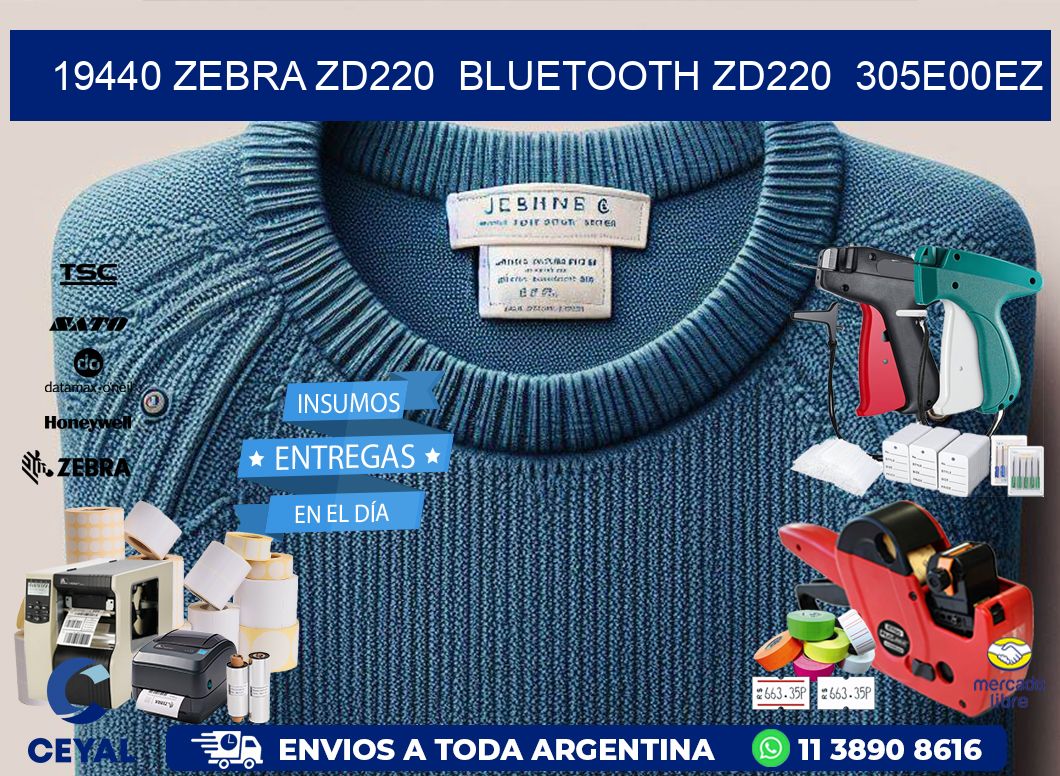19440 Zebra ZD220  Bluetooth ZD220  305E00EZ