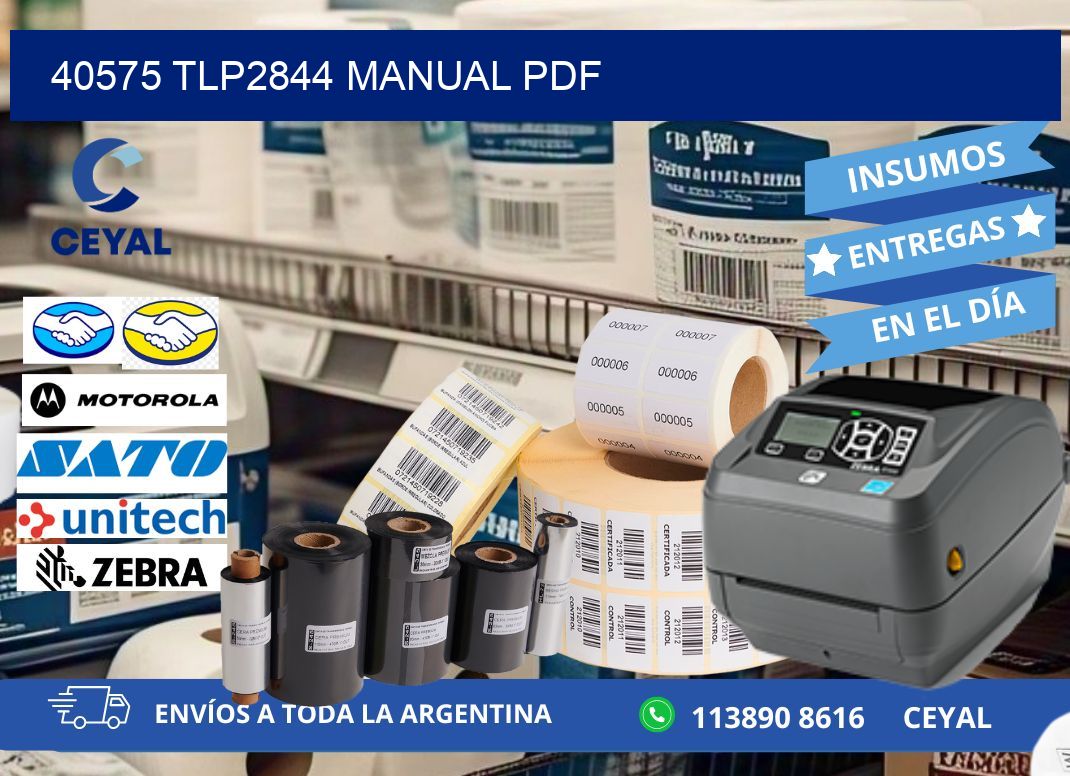 40575 TLP2844 manual PDF