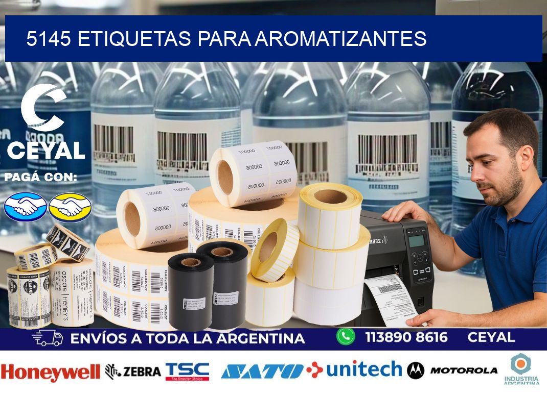 5145 Etiquetas para aromatizantes