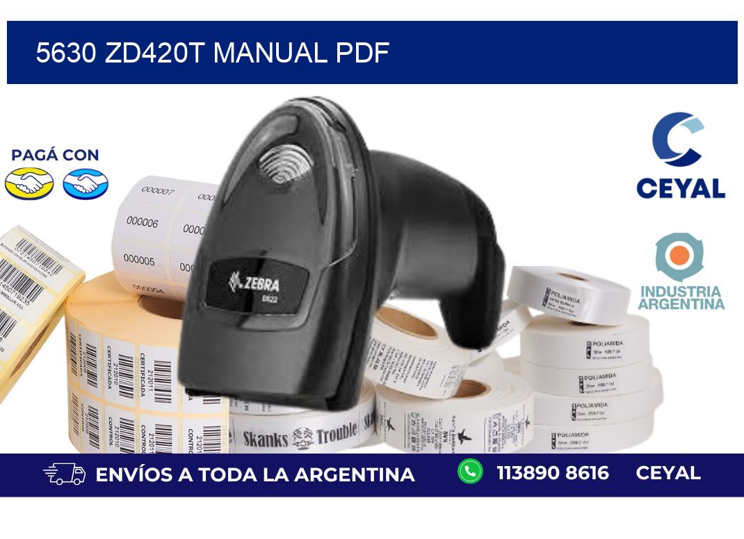 5630 ZD420t manual PDF