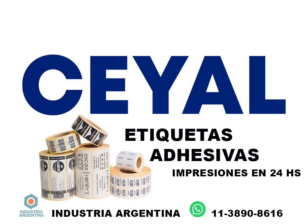 5790 Etiquetas para quesos y fiambres
