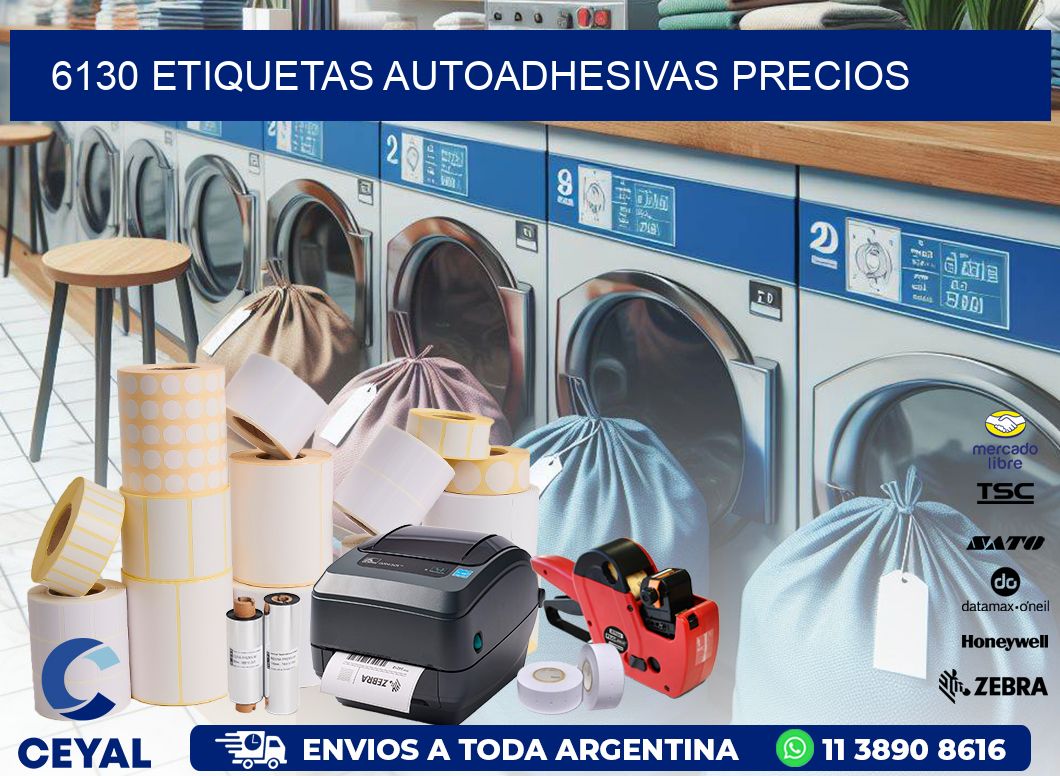 6130 Etiquetas autoadhesivas precios