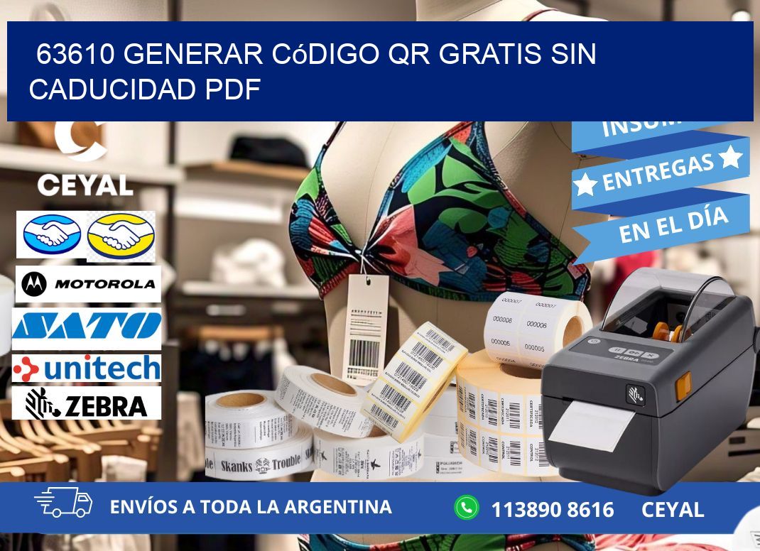 63610 Generar código QR gratis sin caducidad PDF