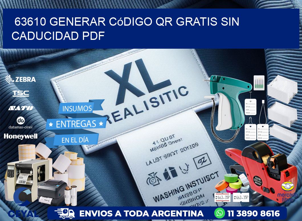 63610 Generar código QR gratis sin caducidad PDF