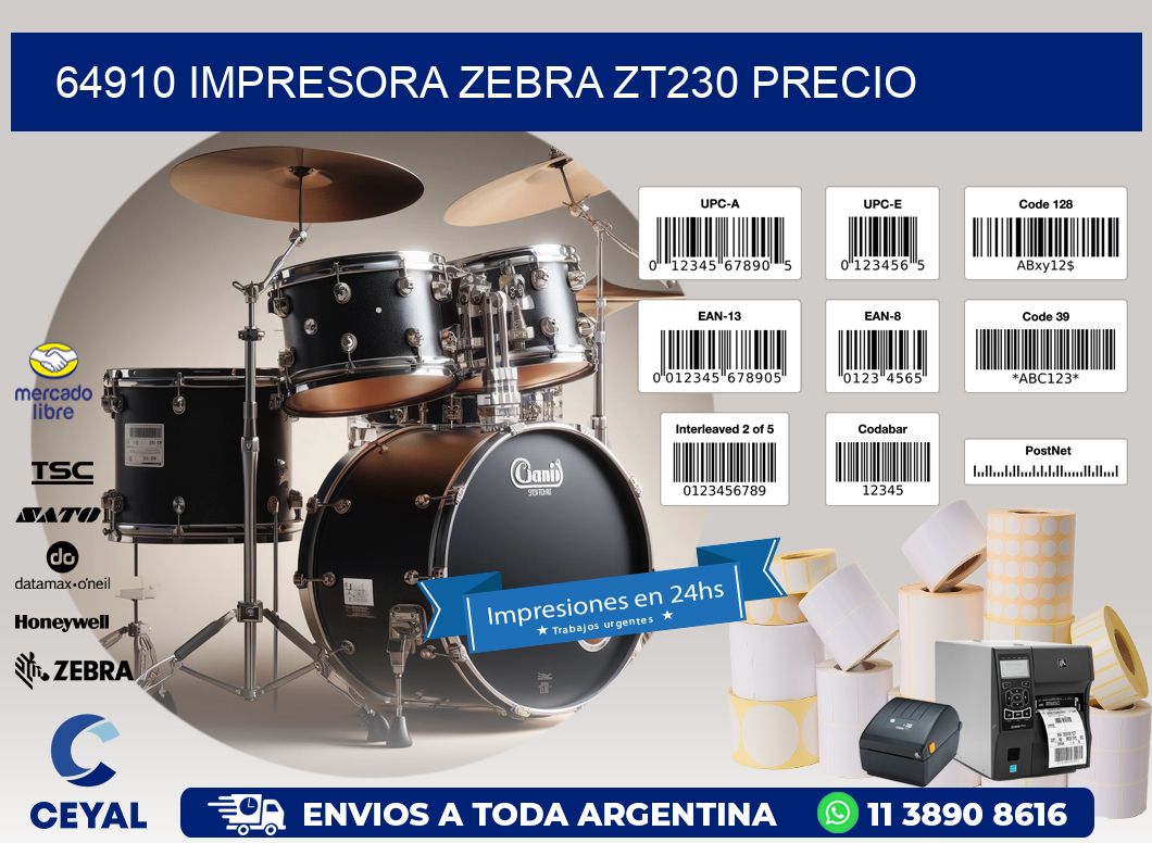 64910 Impresora Zebra ZT230 precio