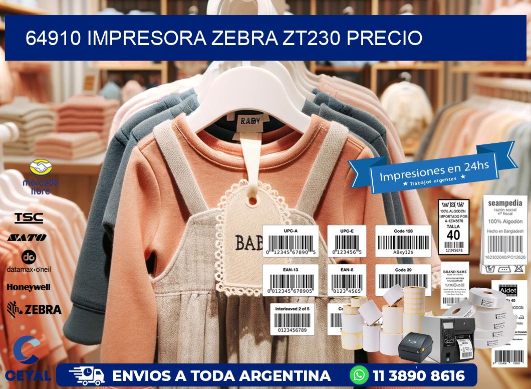 64910 Impresora Zebra ZT230 precio