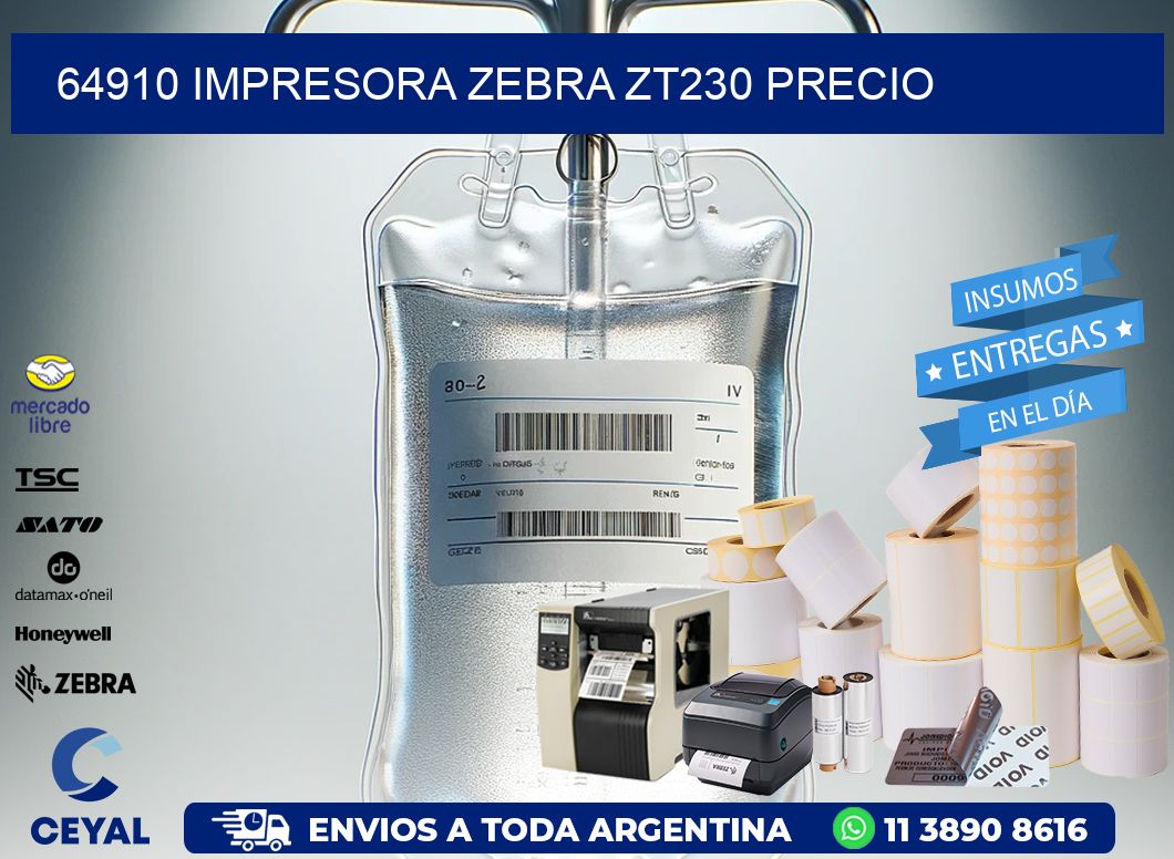 64910 Impresora Zebra ZT230 precio