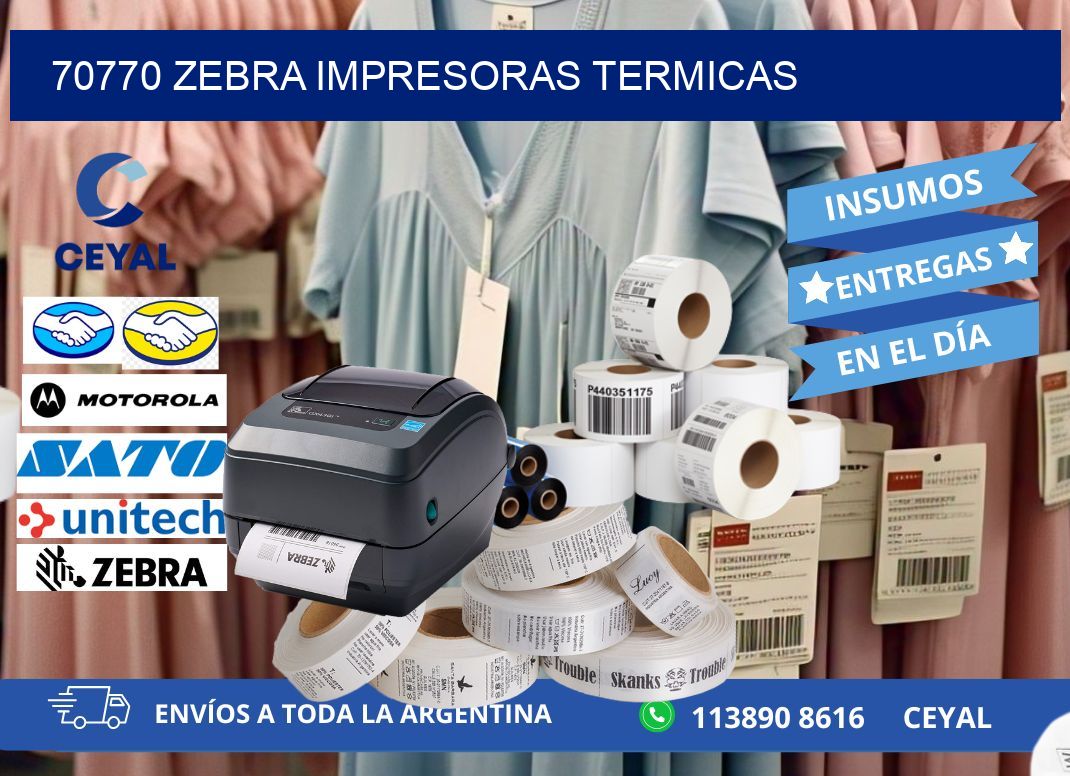 70770 Zebra impresoras termicas