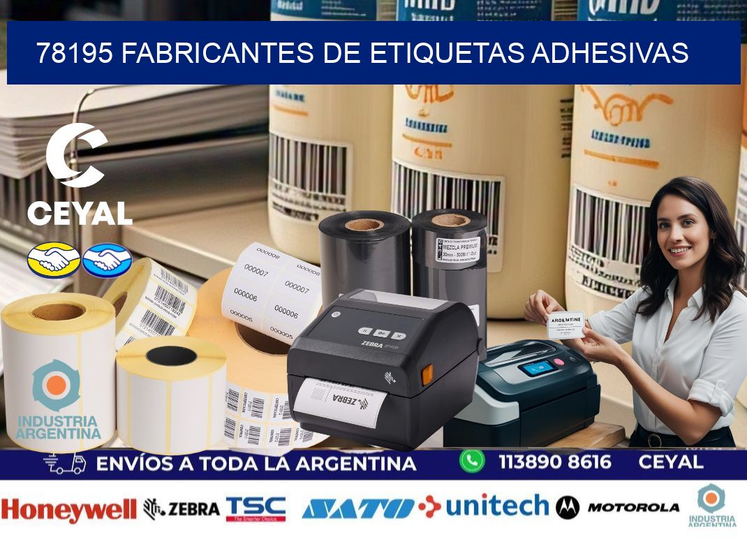 78195 Fabricantes de etiquetas adhesivas