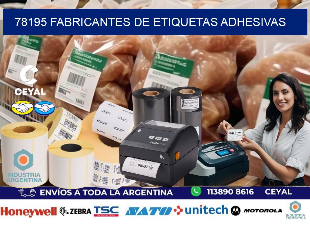 78195 Fabricantes de etiquetas adhesivas