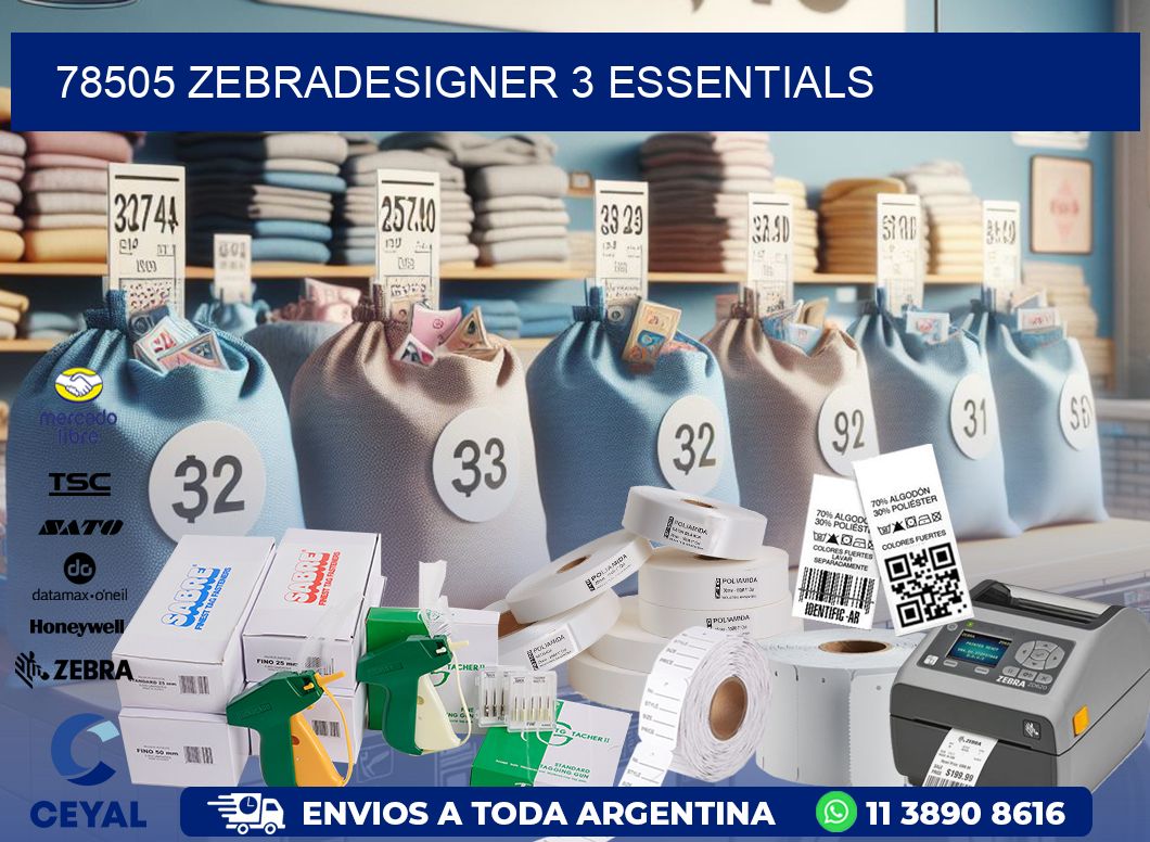 78505 ZebraDesigner 3 Essentials