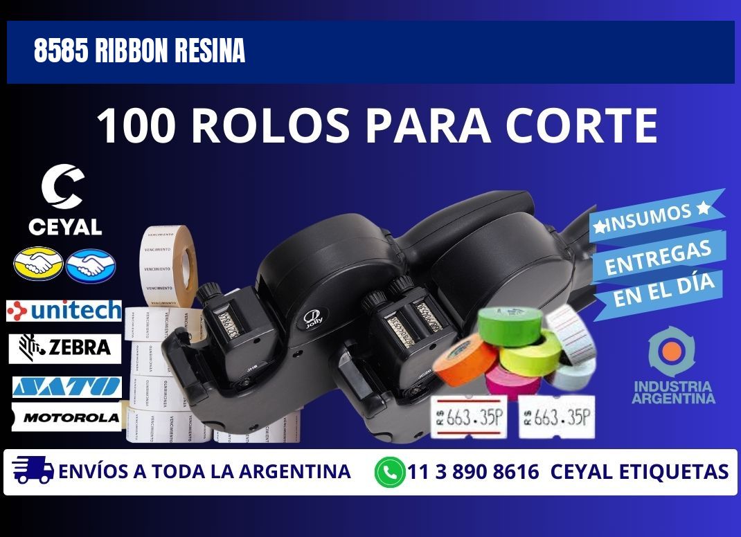 8585 Ribbon resina