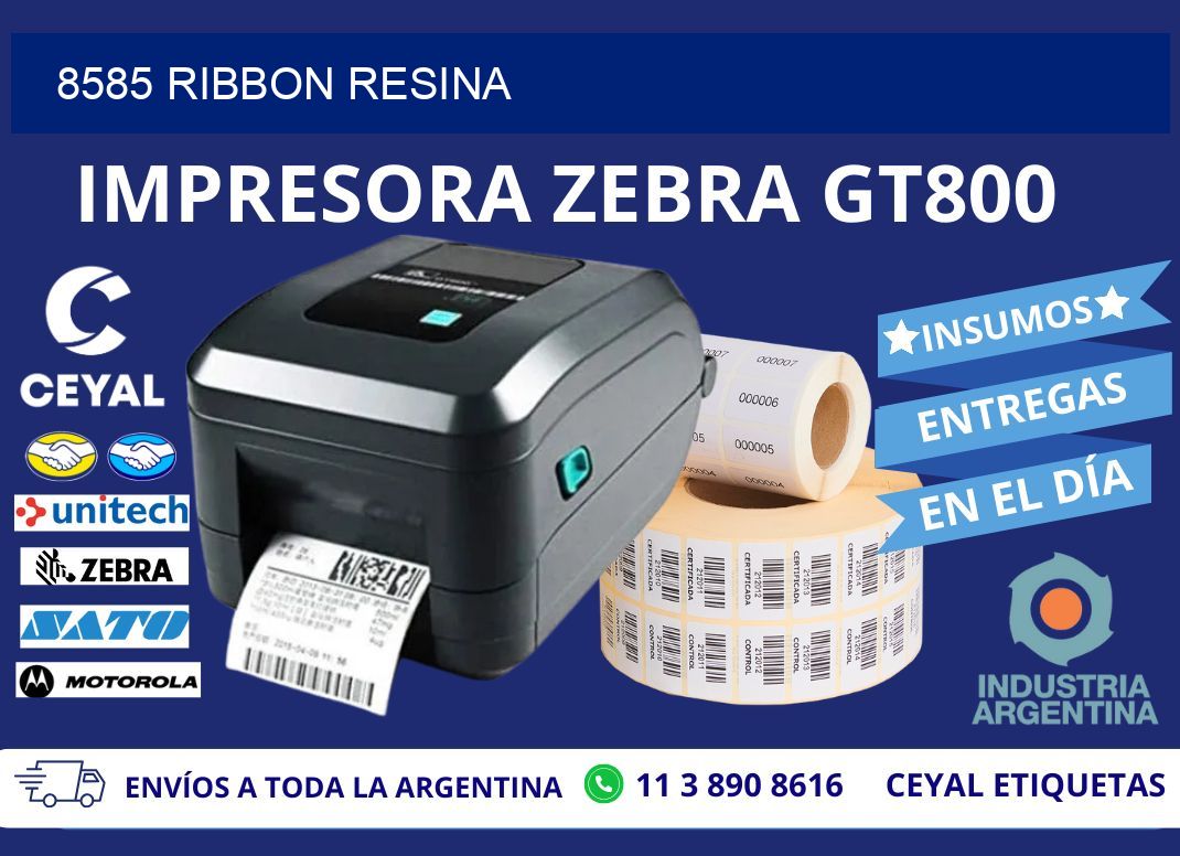 8585 Ribbon resina