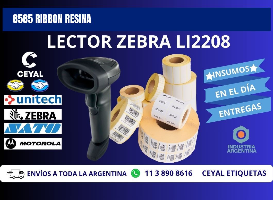 8585 Ribbon resina