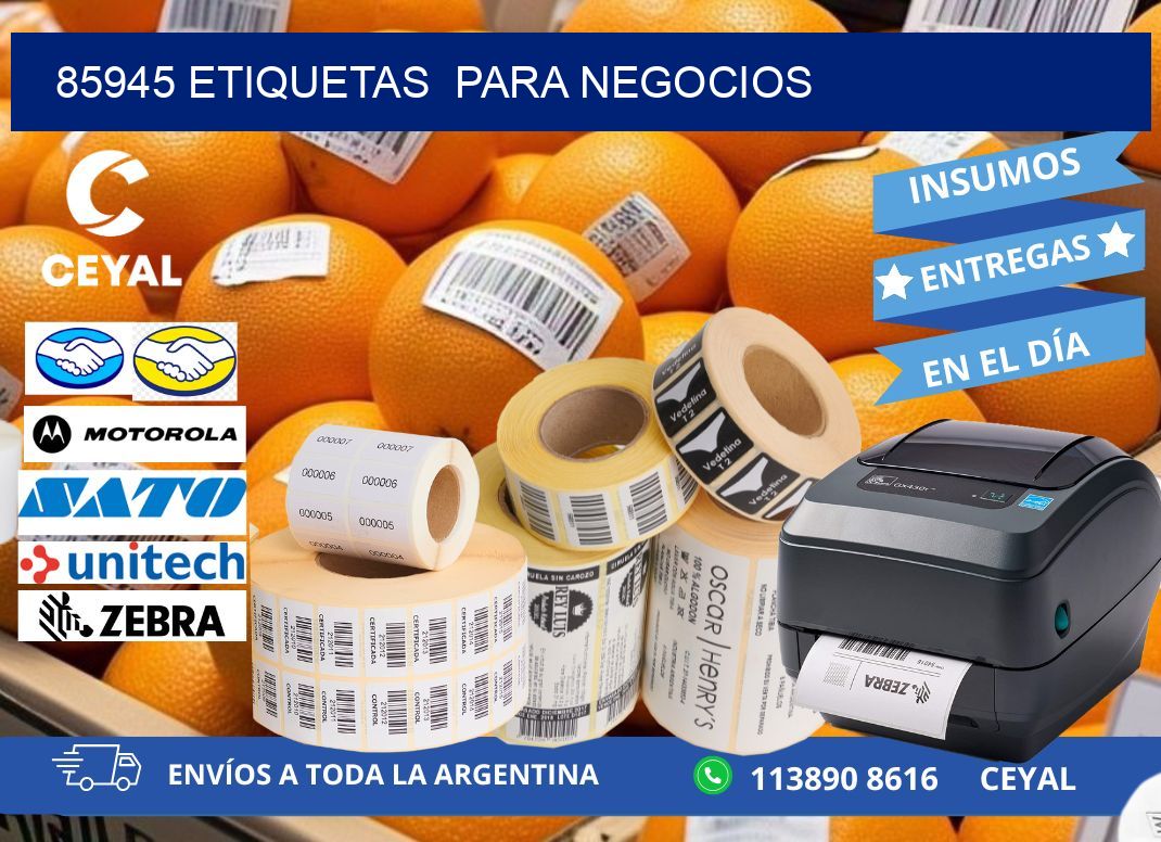 85945 etiquetas  para negocios