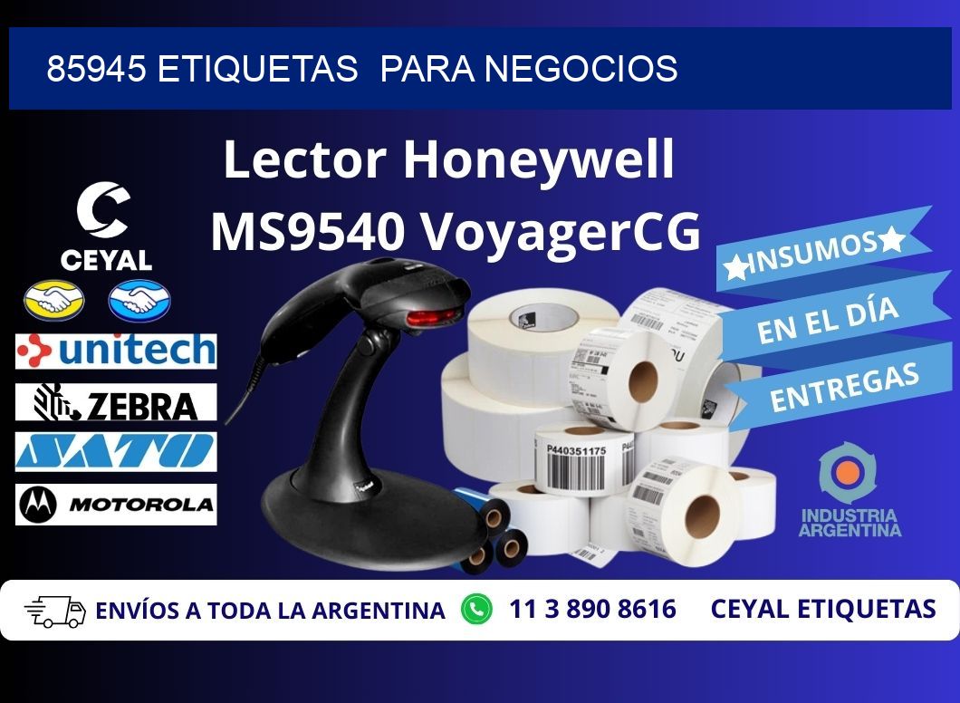 85945 etiquetas  para negocios