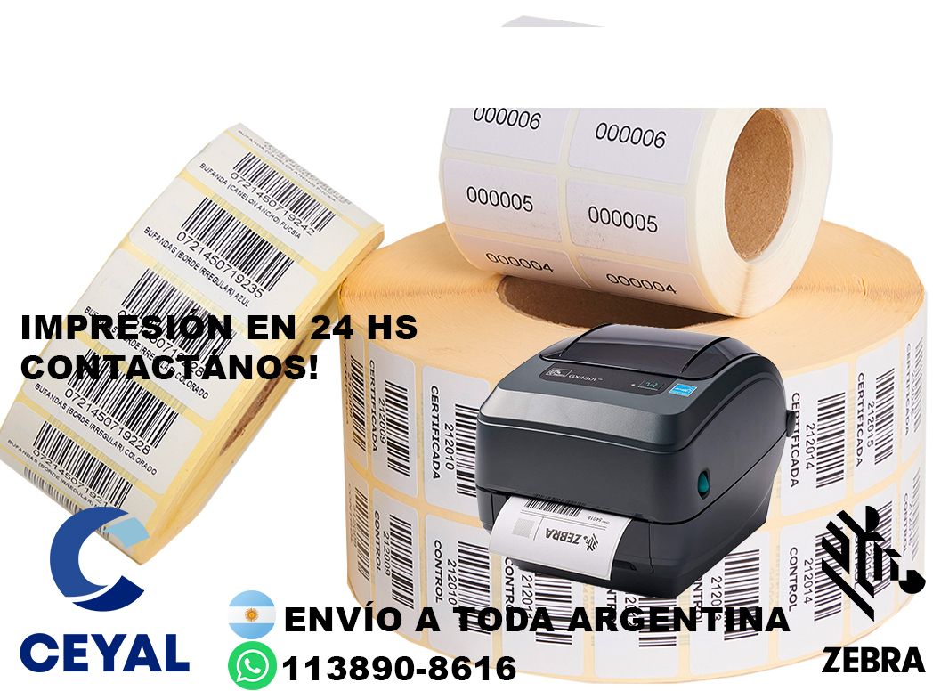 EDITAR 14690 ETIQUETAS CON CODIGOS ZEBRA