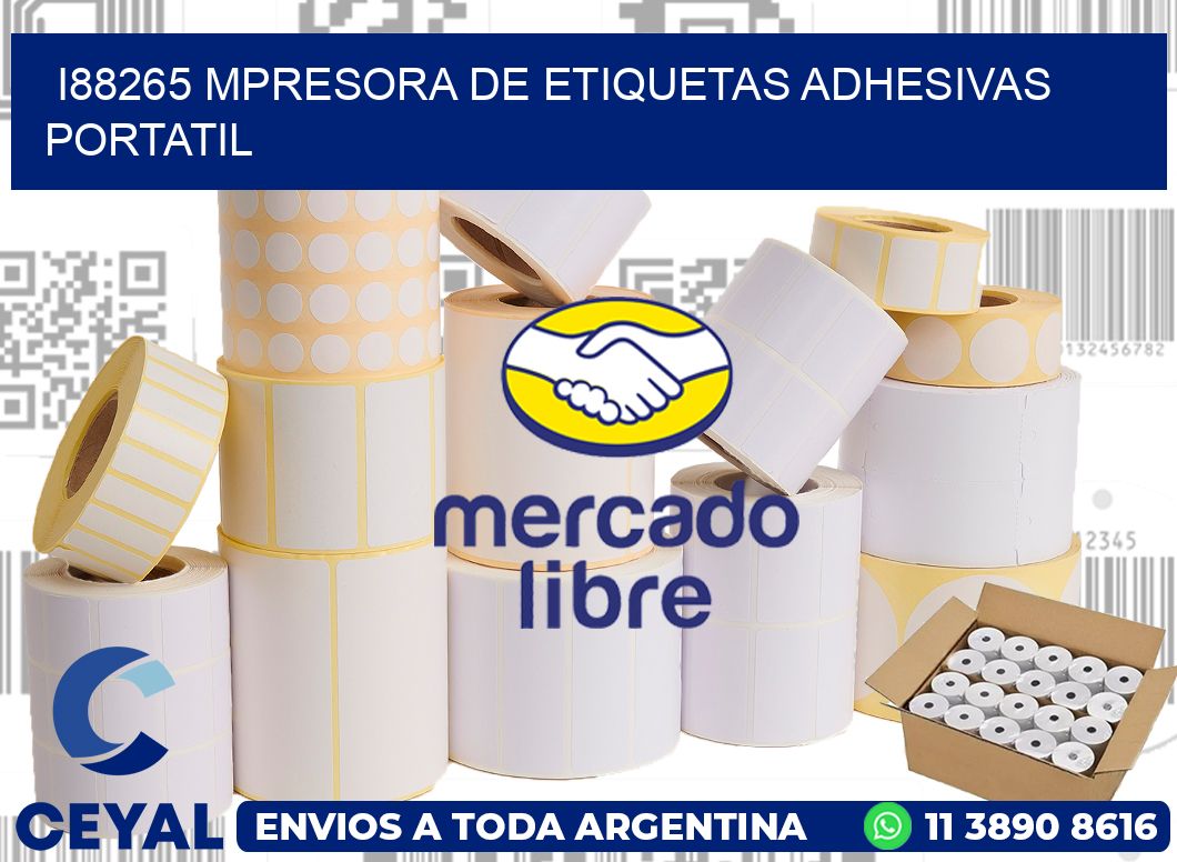 i88265 mpresora de etiquetas adhesivas portatil