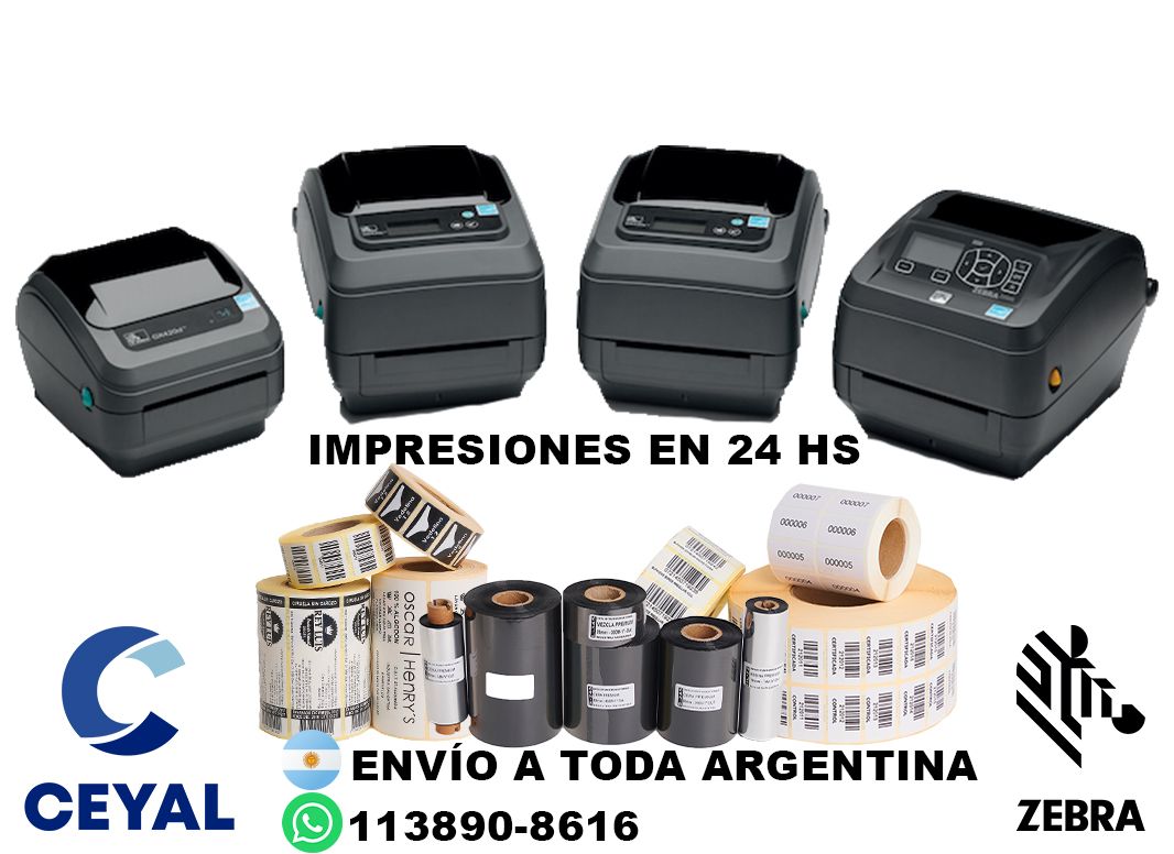 rollos etiquetas códigos barras 56 x 86